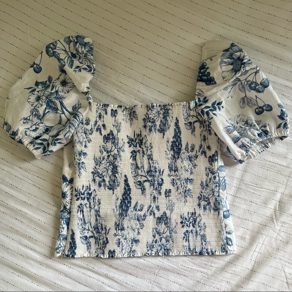 COPY - Reformation Rome Linen Top - Picture 3 of 8